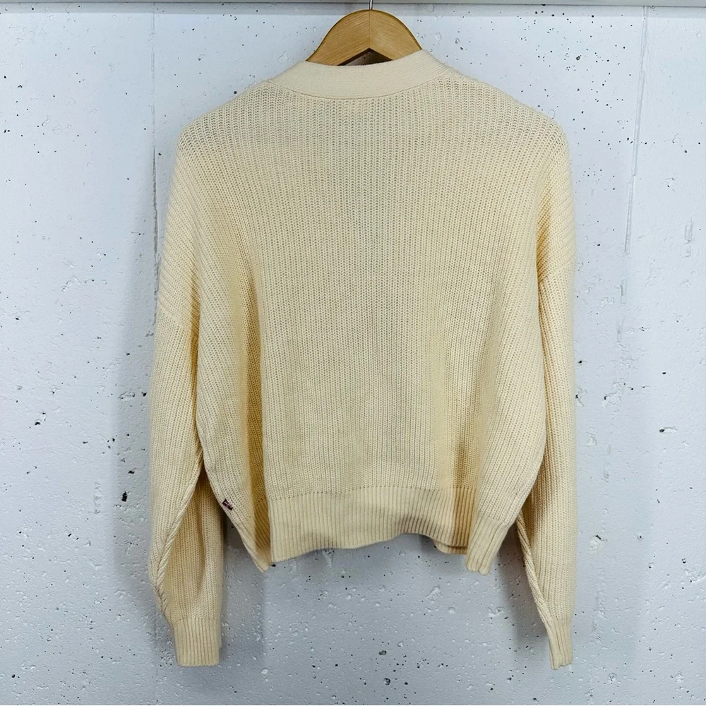 Levi’s Women’s size Large Cream Cyrus Button Down Cardigan Sweater